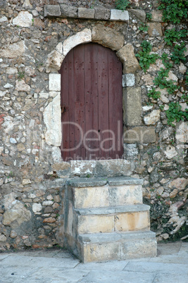 Tor eines Gebäudes in Chania, Kreta