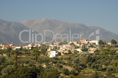 Bergdorf auf Kreta