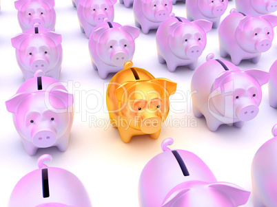 Solution: Golden piggy bank