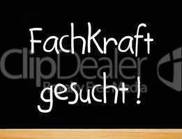 Fachkraft gesucht !