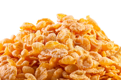 Goldish corn flakes