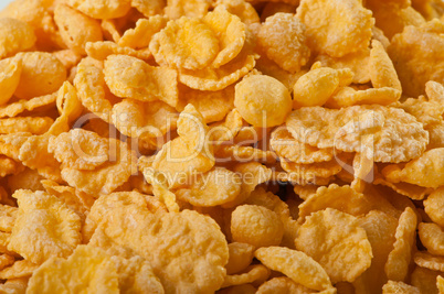 Goldish corn flakes