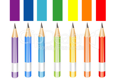 colorful pencils