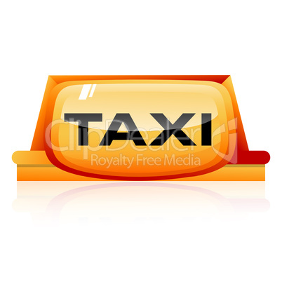 taxi sign