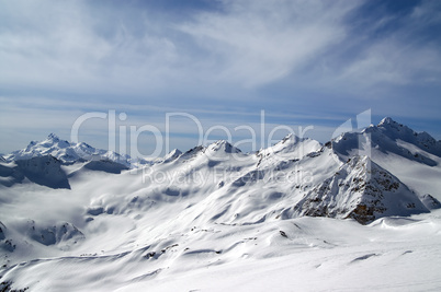 View from the ski slope