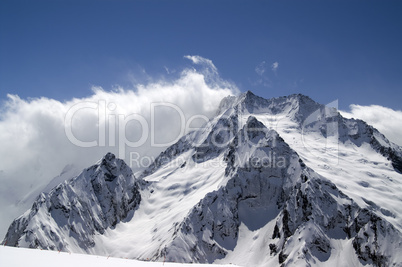 View from the ski slope