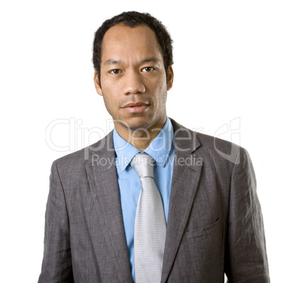 Smart asian businessman portrait