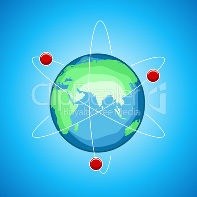 atom globe