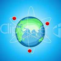 atom globe