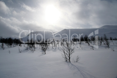 Winterlandschaft in Norwegen