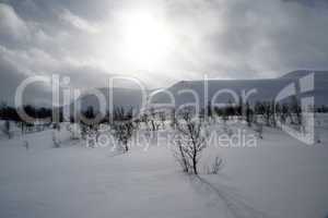 Winterlandschaft in Norwegen