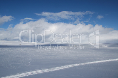 Winterlandschaft in Norwegen