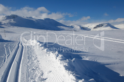 Winterlandschaft in Norwegen