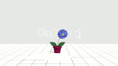 Animation Blumentopf
