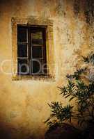 Window of old house