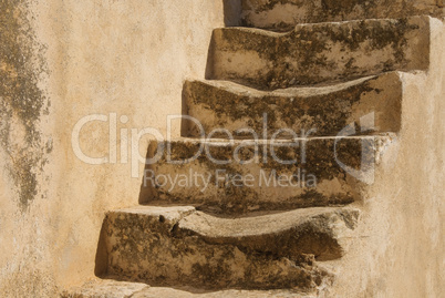 Old stone stairs