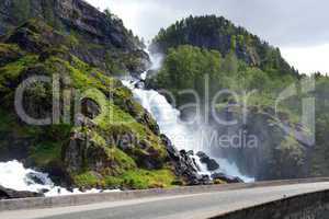 Latefossen - Wasserfall