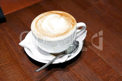 Cup of capuccino