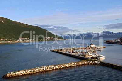 Hafen von Tromsö