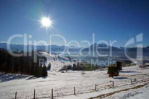 Winterlandschaft am Thunersee