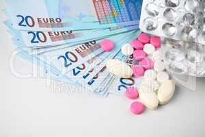 Few pills over Euro money