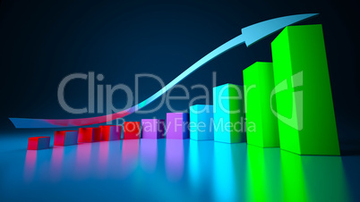 business graphics and Forex indicators