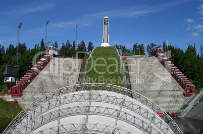 Alte Sprungschanze am Holmenkollen