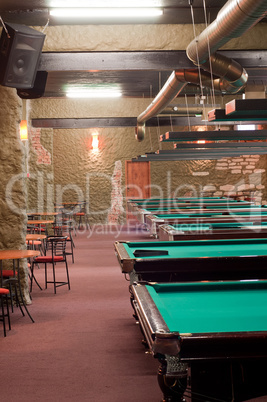 Billiard room