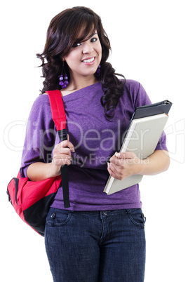 Young female student