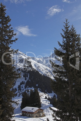 Wintertag in Lech