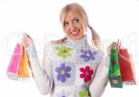 Shopping girl