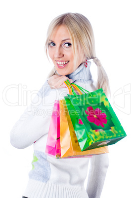 Shopping girl