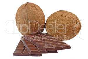 Schokolade mit Kokos