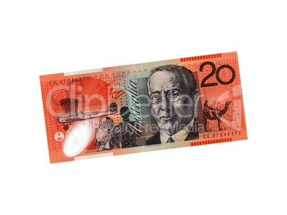 Australian Twenty Dollar Note