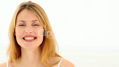 lächelnde Frau