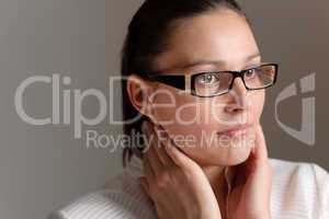 Designer glasses - trendy woman fashion