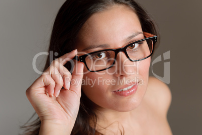 Designer glasses - successful businesswoman