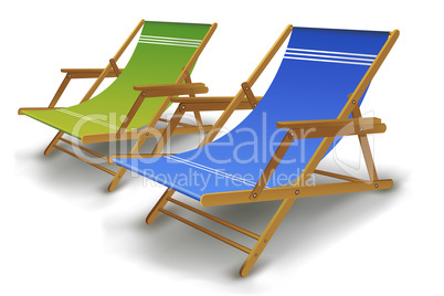 beach chairs