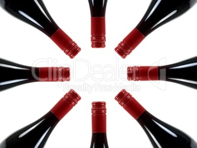 Red Wine Bottles