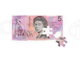 Australian Five Dollar Note