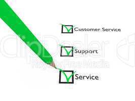Service, Support and Customerservice