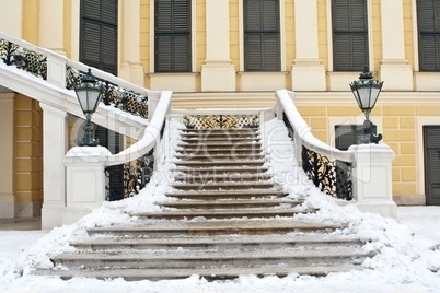 Stairs in Vienna palace