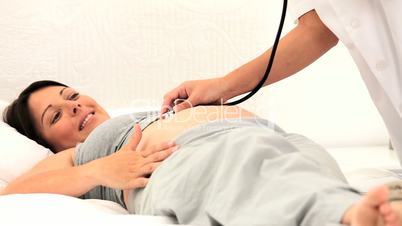 Schwangere im Krankenhaus