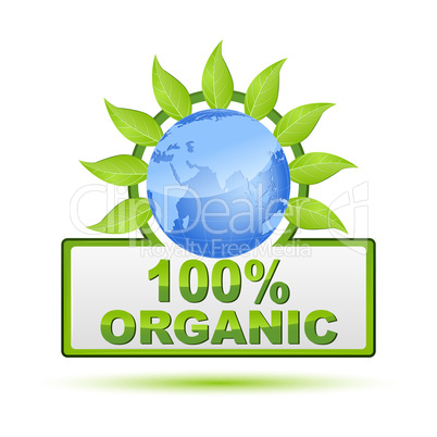 100% organic