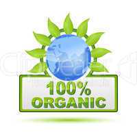 100% organic