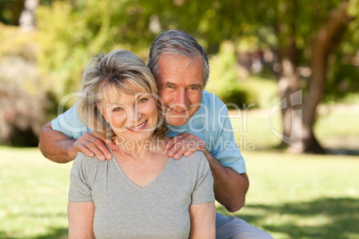 Portrait of a lovely senior couple