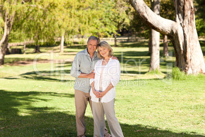 Lovers in the park