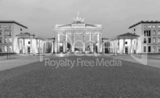 Brandenburger Tor (Brandenburg Gate), famous landmark in Berlin, Germany