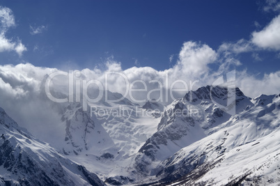 Caucasus Mountains. Dombay.