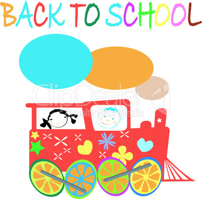 Back to school card